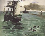 Edouard Manet Les marsouins,marins (mk40) oil painting reproduction